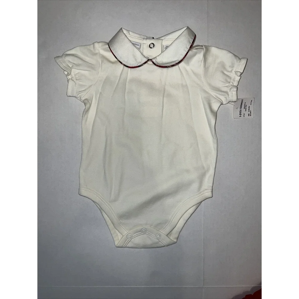 First‎ Impressions Baby Girls Red Velour Christmas Dress w/ Shrug 3-6 Months New